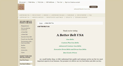 Desktop Screenshot of abetterbeltusa.com